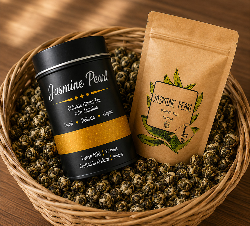 Jaka różnica miedzy dragon pearl jasmine a zwykłą zieloną herbate z jaśminem
